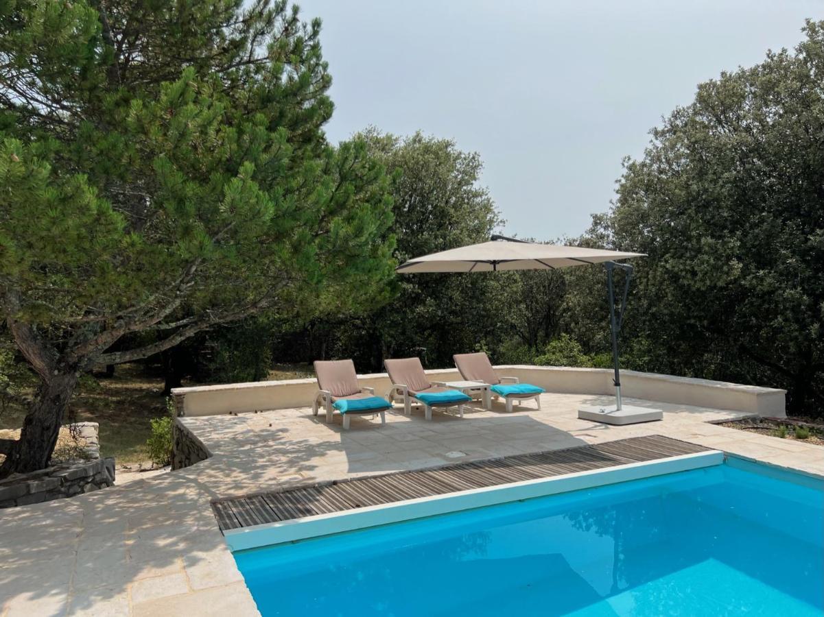 Luxurious Family House With Pool In Ardeche. Villa Les Vans Luaran gambar