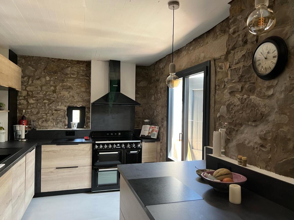 Luxurious Family House With Pool In Ardeche. Villa Les Vans Luaran gambar