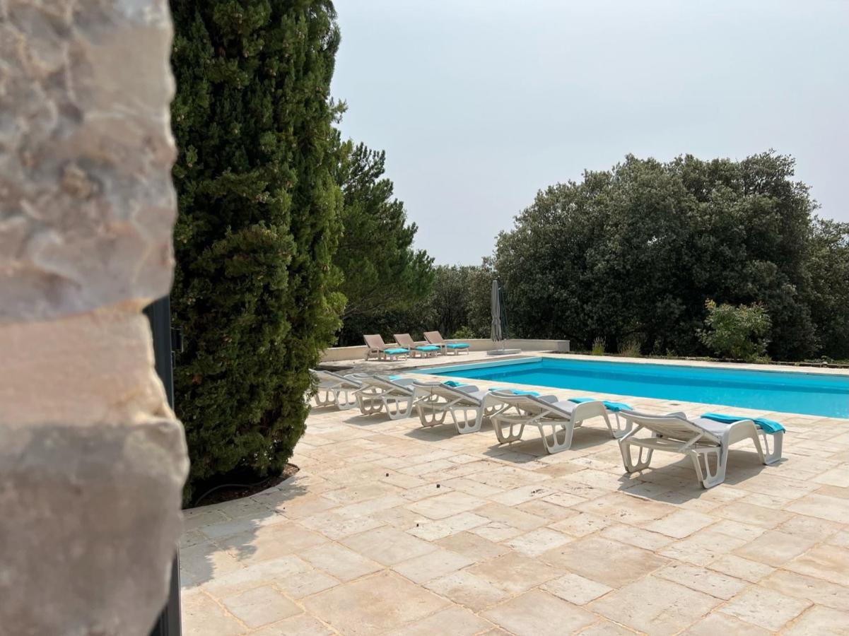 Luxurious Family House With Pool In Ardeche. Villa Les Vans Luaran gambar