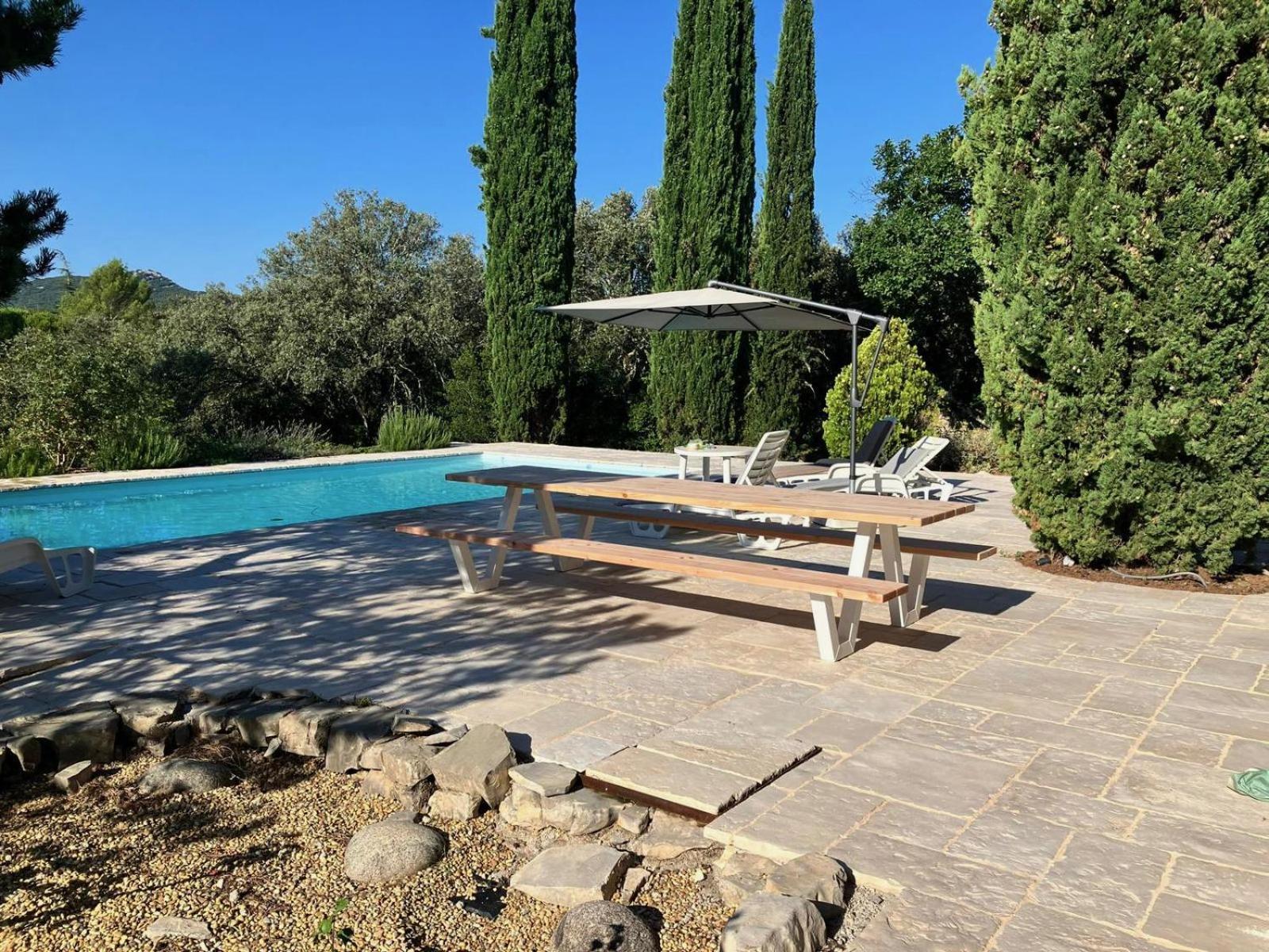 Luxurious Family House With Pool In Ardeche. Villa Les Vans Luaran gambar